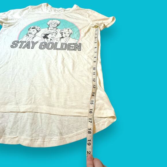 The Golden Girls Official Stay Golden White Graphic T-Shirt Size XL - Picture 2 of 5